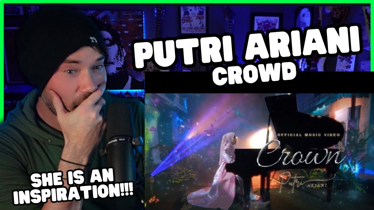 Metal Vocalist First Time Reaction - Putri Ariani - Crown (Official Music Video)