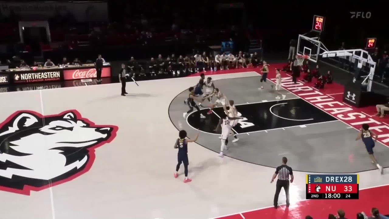 Drexel Vs Northeastern Men's Basketball | CAA Highlights - YouTube