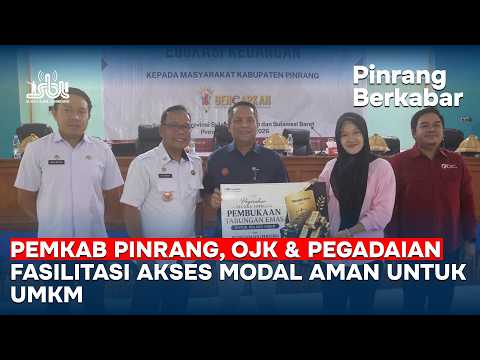 Thumbnail video: Pinrang Berkabar | Pemkab Pinrang, OJK & Pegadaian Fasilitasi Akses Modal Aman untuk UMKM