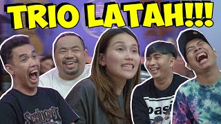 AYU TING TING GAK BERHENTI NGAKAK SAMA TRIO LATAH!!!