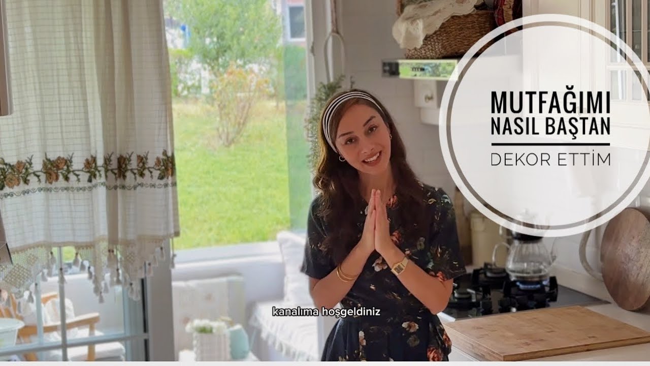 MUTFAĞIMI NASIL BAŞTAN DEKORE ETTİM #mutfakdekorasyonu #evdekorasyonu 