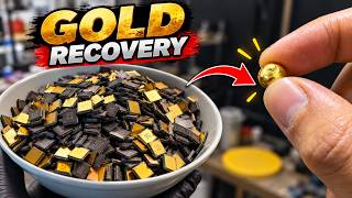 Gold Recovery from Electronic IC Chips | How Much Gold Is Hidden Inside?
