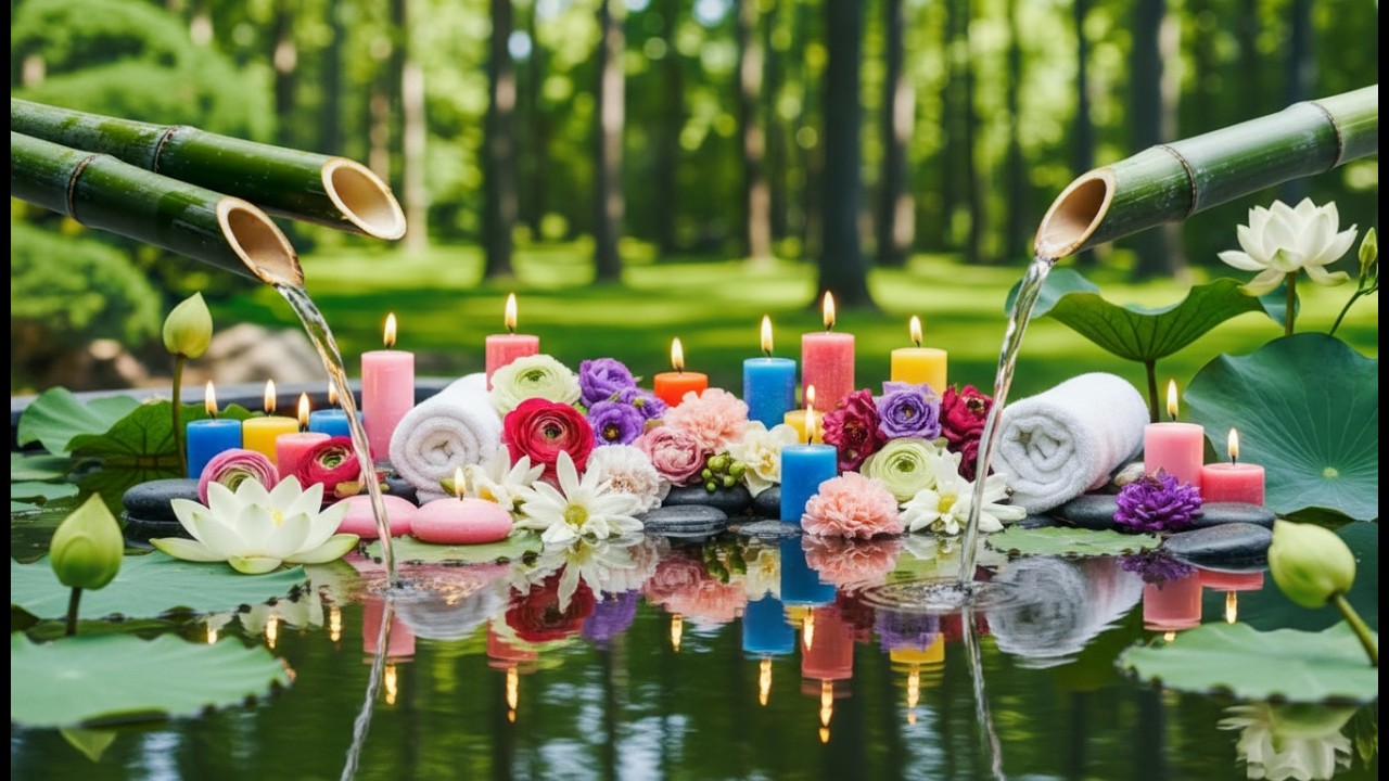 🌊 Deep Relaxation 🌿 Bamboo Water Fountain for Quiet Evenings, Mental Clarity and Calm Evenings