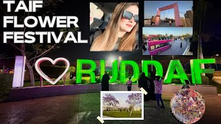 TAIF FLOWER FESTIVAL 🌸2025|| RUDDAF PARK TAIF🏞️ || SAUDI ARABIA 🇸🇦 #taif #ruddafpark #flowerfestival
