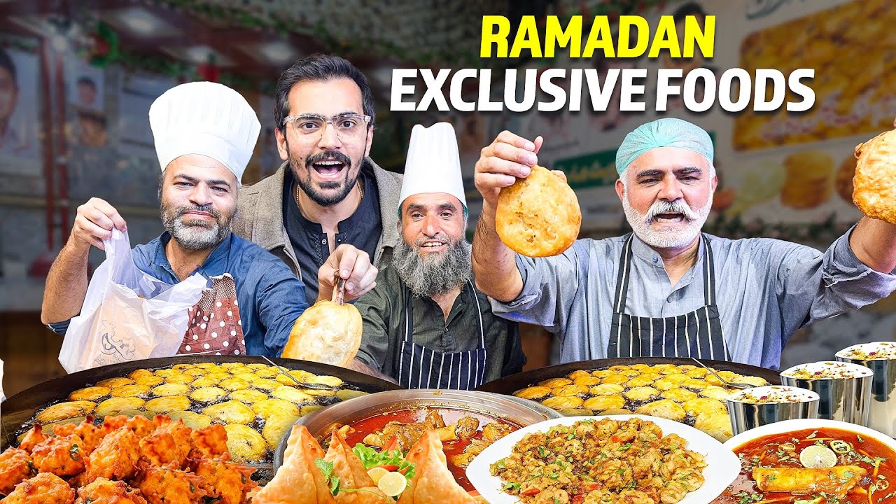 Extremely Unique Kachori Chargha In Androon Lahore - Crazy Iftari In Pakistan 