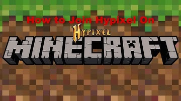 How to Join/Play Hypixel Server On Minecraft Java 2021