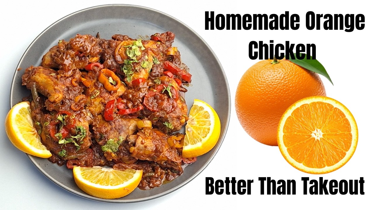🍊 Easy Orange Chicken at Home | Better Than Takeout! | Simple Family Dinner | Victoria Makes