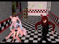 MMD x FNAF Foxy and Mangle Dance Scream