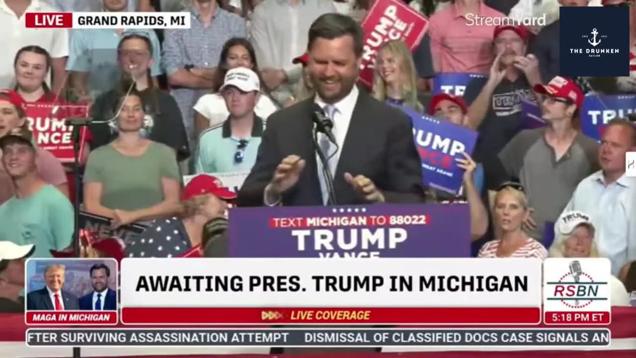 Must-See: Trump and JD Vance Rock Grand Rapids Rally