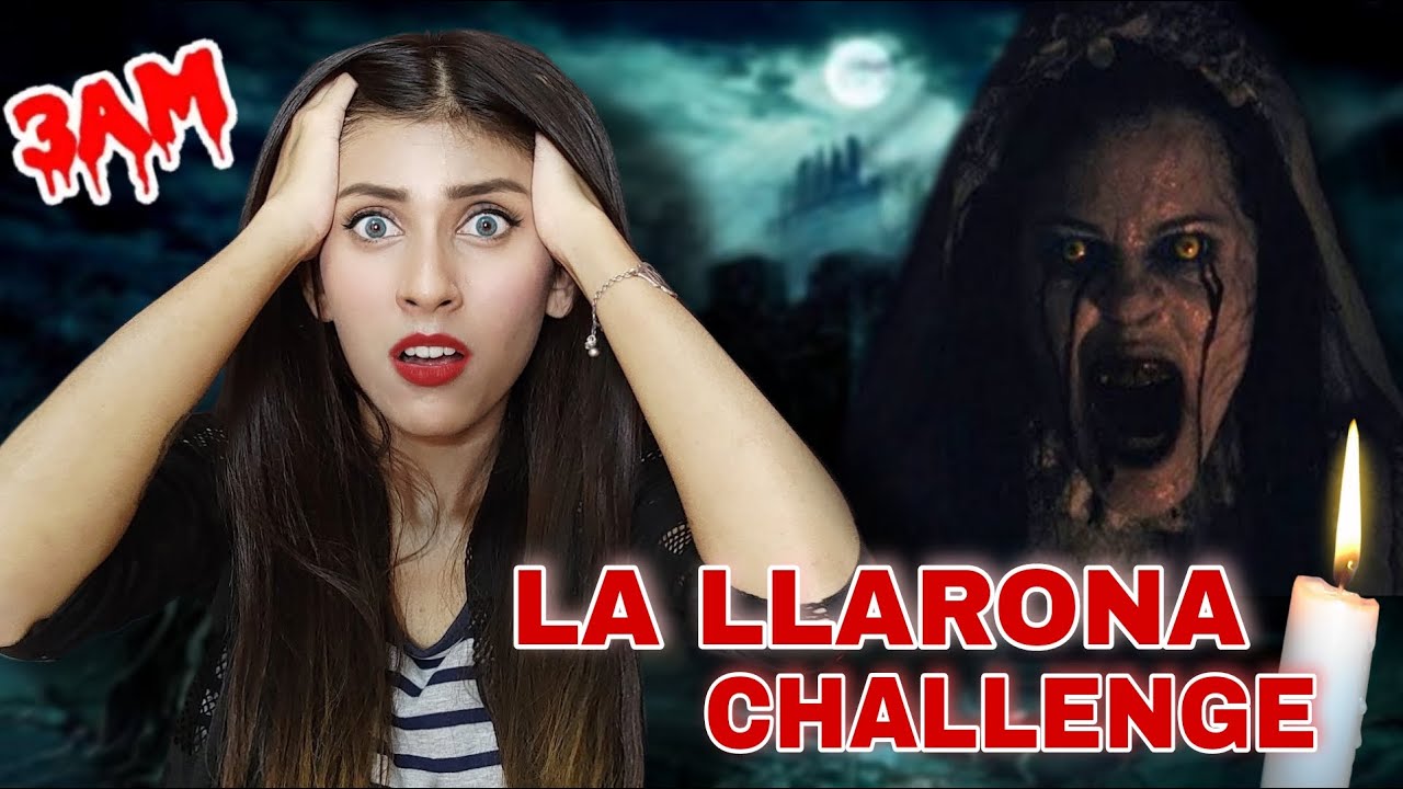 Scary La Llorona Challenge at 3 am Gone Wrong | Little Miss Shree
