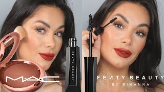 TESTING MAC SUNSTRUCK BRONZER &amp; FENTY BEAUTY HELLA THICC MASCARA | Beauty&#39;s Big Sister