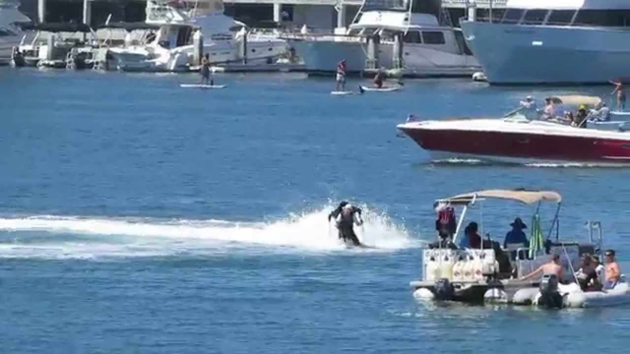 Walk On The Water With A Jet Pack California Newport Beach Upper Lido