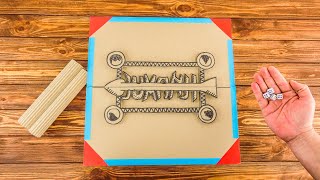 Old School Cardboard Game  Jumanji by Simple Method 24,537 views 4 years ago 3 minutes, 40 seconds