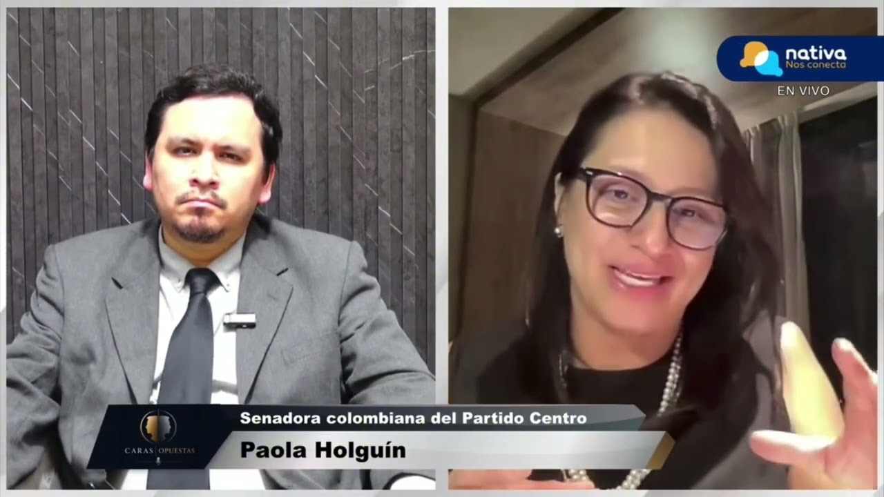 Entrevista en el programa Caras Opuestas, en Perú