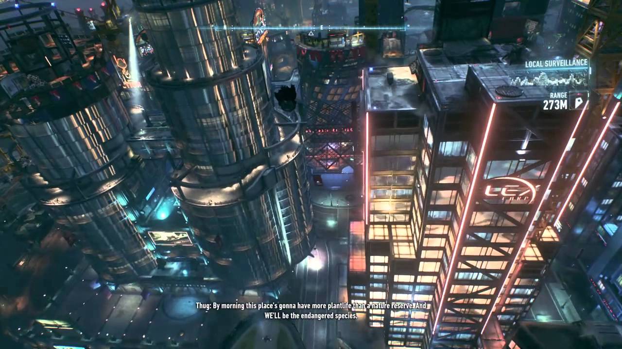 BATMAN ARKHAM KNIGHT Sky Diving YouTube