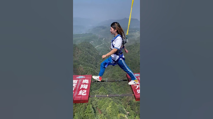 Bungee Jumping With Rope In Beautiful Place:Asmr Bungee Jumping #travel #funny