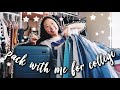 pack with me for college! (it was a mess lol)