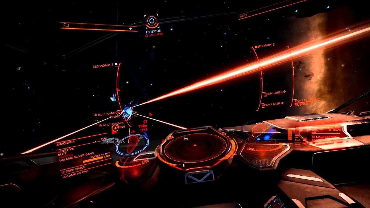 Elite Dangerous Combat Log 001 YouTube