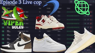 LIVE COP EP 3 CYBER AIO & DASHE COOKOUT | AIR JORDAN 1 MOCHA, YEEZY 350 NATURAL ,JJJJOUND AND MORE !