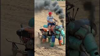 The Iron Elephant! 🐘 Amazing Custom Tractor Transformation r#CreativeInventions #FarmingLife