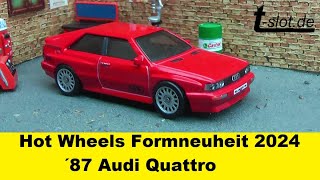 Vorstellung Hot Wheels 87 Audi Quattro