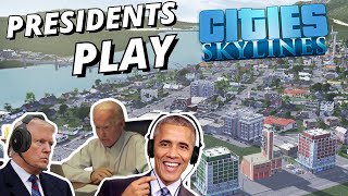 Joe Biden & Friends Starting A New City in Cities Skylines