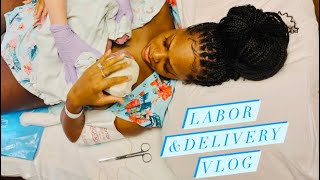 OFFICIAL LABOR & DELIVERY vlog|RAW +real FAILED EPIDURAL #baby #4 #emotional