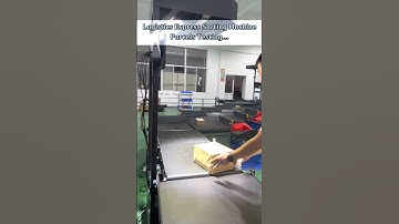 MonolithIoT express parcels dimensioning weighing scanning machine dynamic dws system.