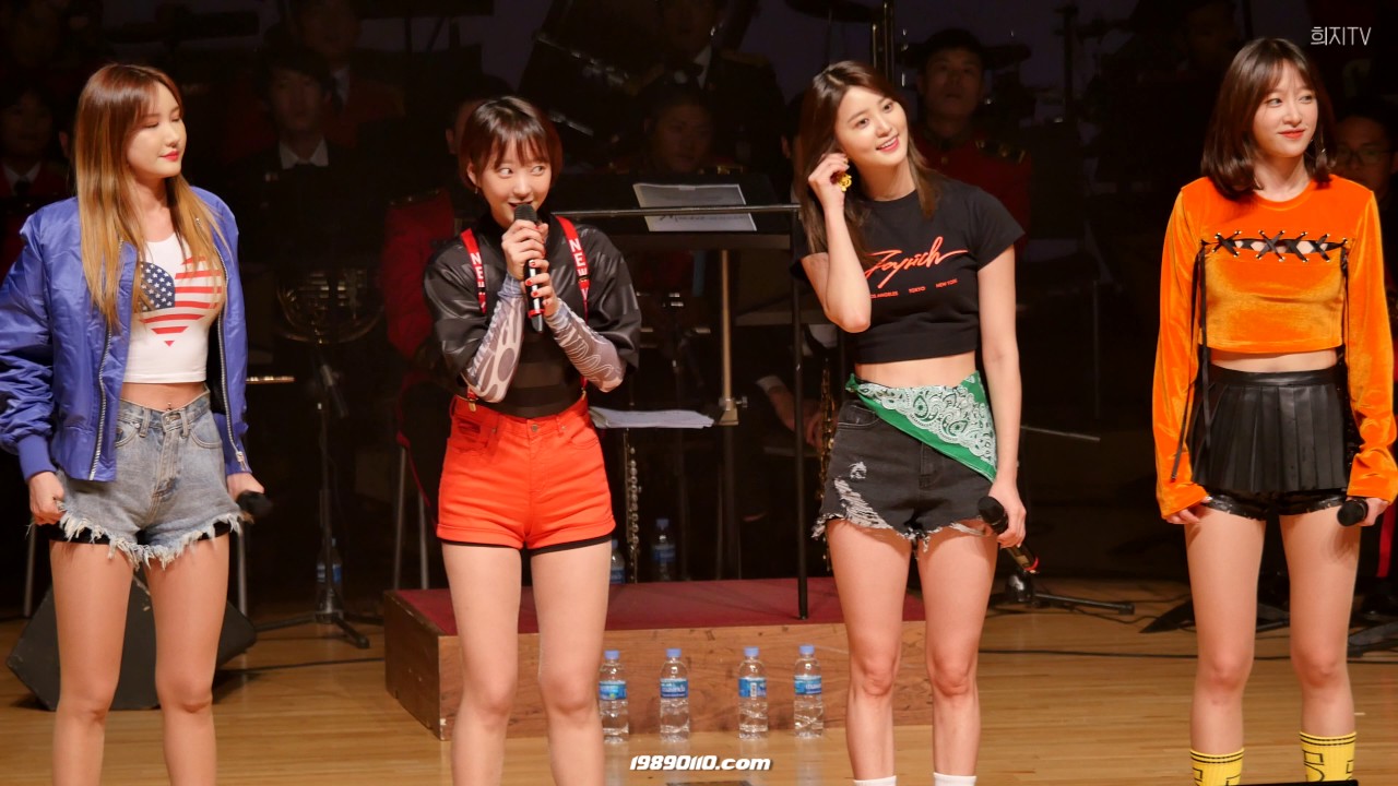 [4K] 161220 EXID 제1야전군 군악연주회 멘트CUT