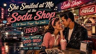 She Smiled at Me at the Soda Shop (1959) | Sweet American 1950s Doo-Wop Love Song