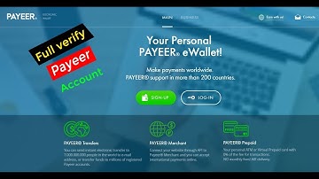 How To Create Full Verify Payeer Account [Bangla]