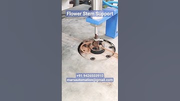 2D CNC Wire Bending Machine, Flower Stem Support, Stem Holder Wire, Plant Holder Wire, Wire Loop CNC