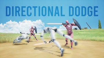 Unreal Engine 5 Directional Dodge Roll in Melee Combat -  Action RPG #58