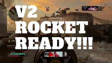V2 ROCKET READY!!! RELIC OF THE UNDEAD- CALL OF DUTY WWII