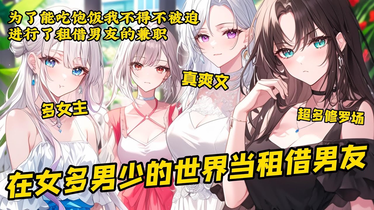 被大货车创到了女多男少的异世界，为了吃饱饭，我进行了租借男友的兼职。因为我的颜值和人设，成功的将兼职变成了全职。#穿越 #動漫 #anime