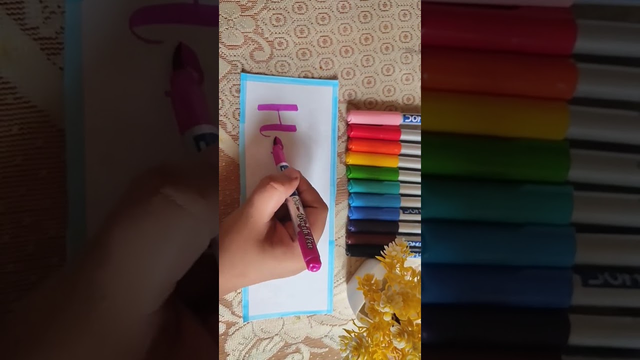 writing my subscriber name 