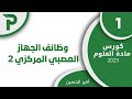 23 وظائف الجهاز العصبي المركزي 2 1 علوم بكالوريا 2025 
