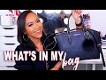 WHAT'S IN MY PURSE / BAG 2020 | MICHAEL KORS SAFFIANO LARGE SATCHEL ♡ Fayy Lenee