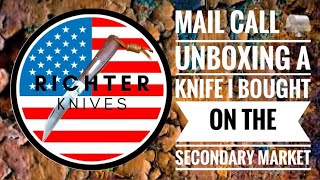 Richter Knives 213 | UNBOXING AN INSANE KNIFE THAT I GOT ON THE SECONDARY MARKET FOR A KILLER PRICE!