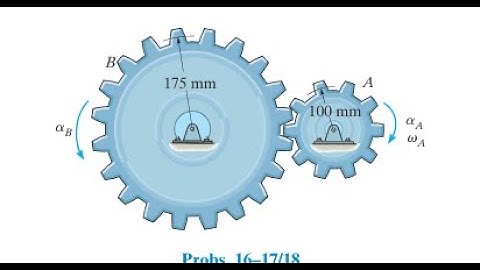 A motor gives gear an angular acceleration of where is in radians. If this gear is initially turning