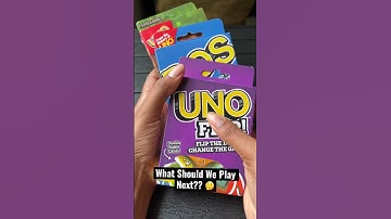 Thumbnail of UNO Flip, DOS, UNO Minecraft? 🤩 #unocardgame #shorts
