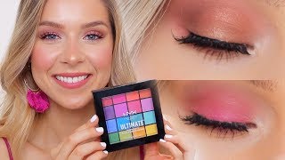 NYX Ultimate Brights Palette!  2 LOOKS & REVIEW