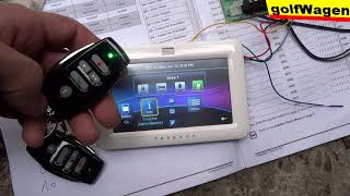 How to program remote control on Paradox alarm system TM50 keyboard /delete lost too/