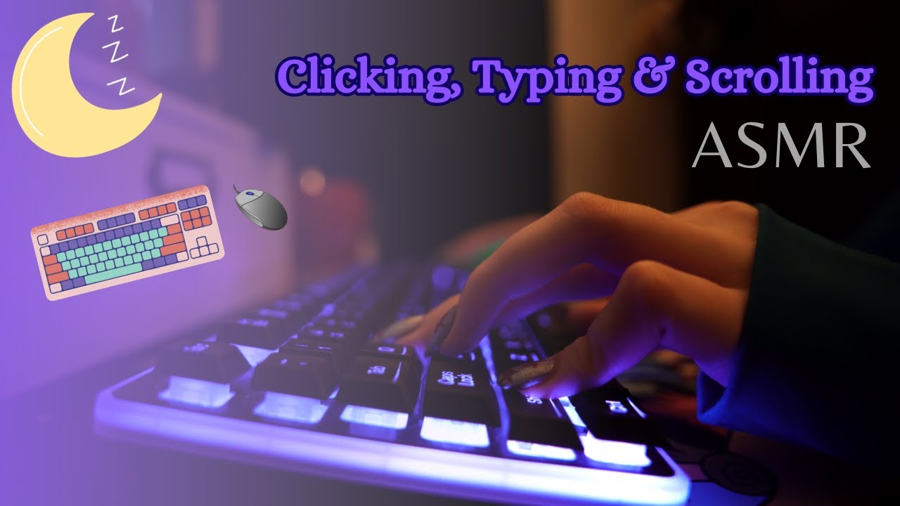 Asmr Clicker ASMR Clicking, Typing and Scrolling (Whispered Intro) - YouTube