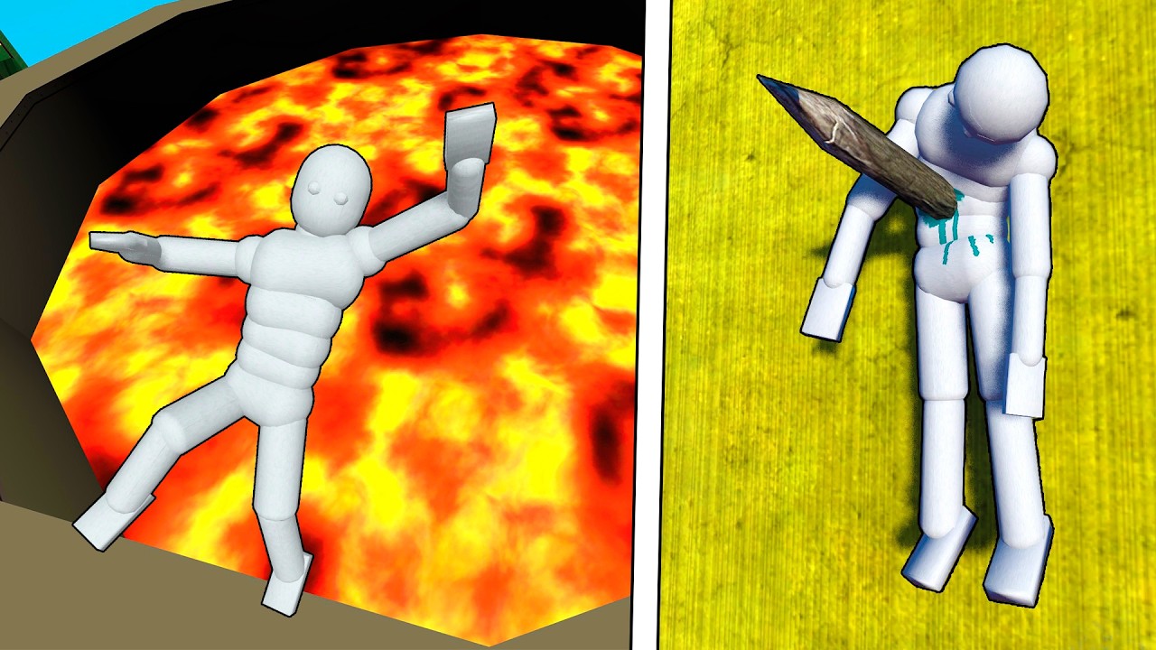 Euphoria Ragdoll Physics: Most Satisfying NPC Falls! Episode 30