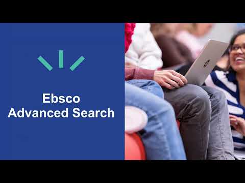 Ebsco Advanced Search