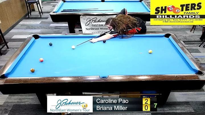 Caroline Pao vs Briana Miller ~ FINAL ~ JPNEWT 202...