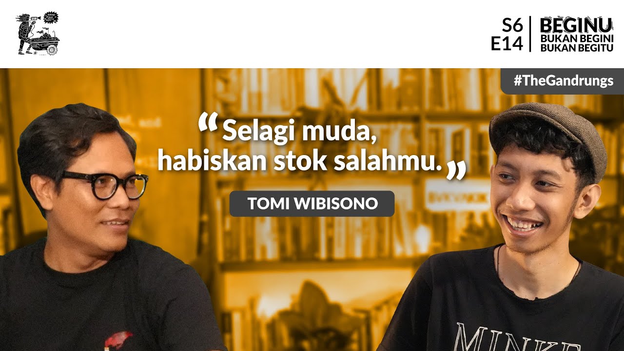 [BEGINU S6E14]: Tomi Wibisono, Habiskan Stok Salah saat Muda dan Toko Buku Akik