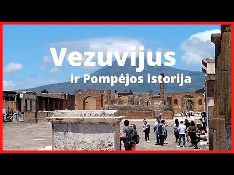 Vezuvijaus ugnikalnis ir Pompėjos miestas. Neapolis ir itališki nuotykiai Skanios kelionės