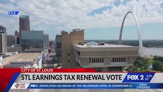 St. Louis seeks 1% earnings tax renewal vote on April ballots